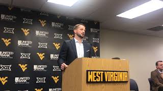 MSocc HC Dan Stratford 1/25/19 | Introductory Press Conference | WVSN