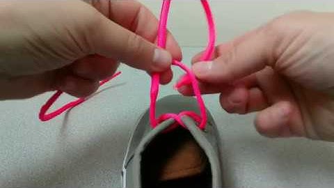 Tie a shoe - Loop, Swoop and Pull