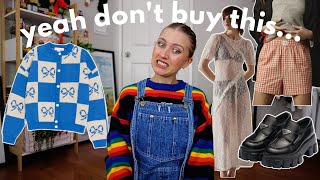 my subscribers sent me clothes they're thinking of buying & I tell you what I think  pt 2