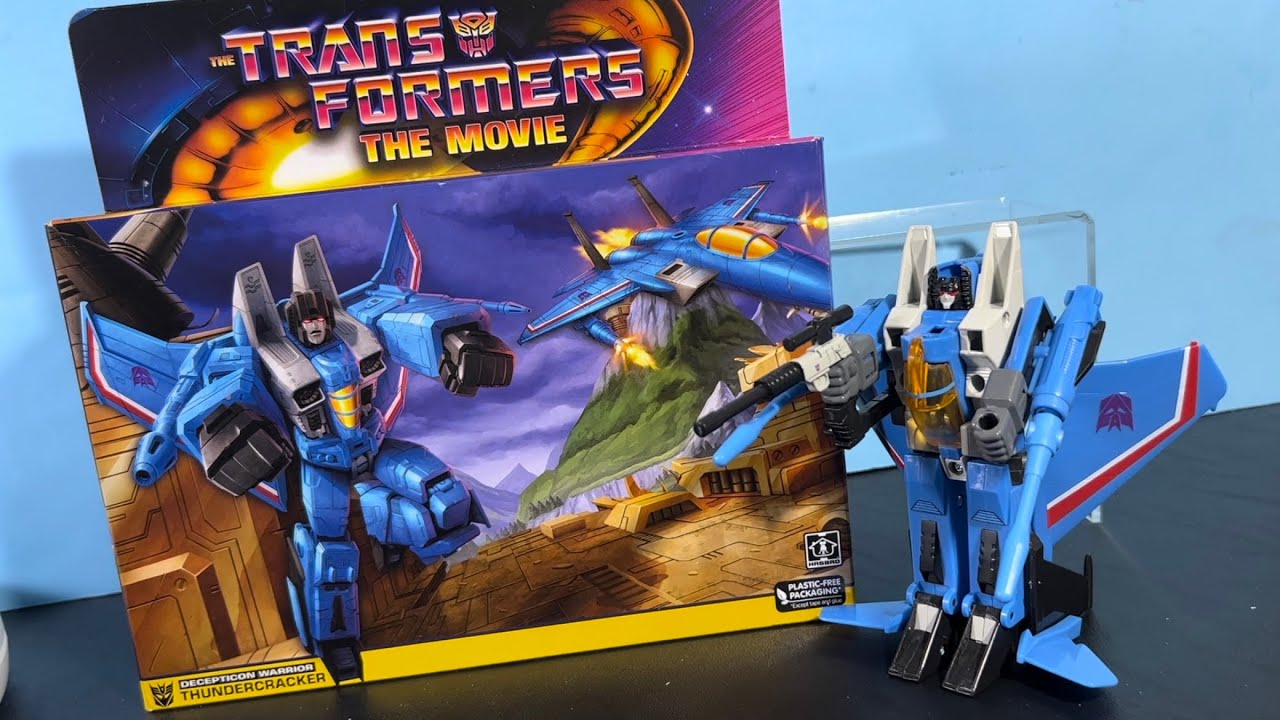 Figura TRANSFORMERS Retro TRANSFORMERS: O Filme Thundercracker TRANSFORMERS  (Idade recomendada: 8 anos)