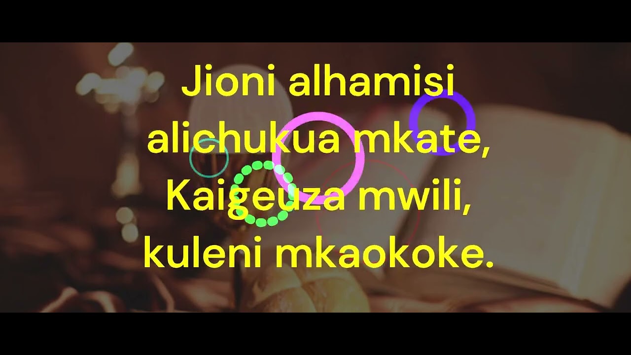 HII NI EKARISTI   LYRICS