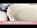 How to make short dough or pie dough