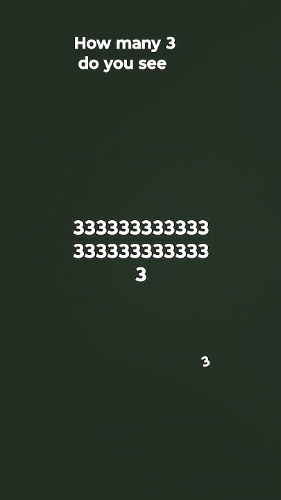 how-many-3-can-you-see-3-youtube