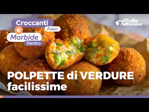 Video: Polpette Bicolore Con Verdure