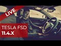 Autonomní řízení na maximum: Nová Tesla FSD BETA 11.4 z USA v akci! | TESLACEK.TV