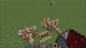 Minecraft Tutorial - Infinite Powered Rails in under 20 seconds
