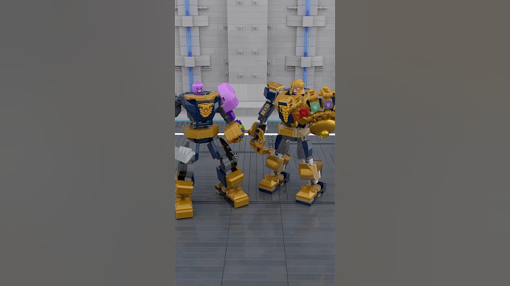 LEGO 76141 Thanos Mech Satisfying Speed Build#lego #legomecha #legomech