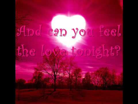 Can You Feel the Love Tonight? Lyrics