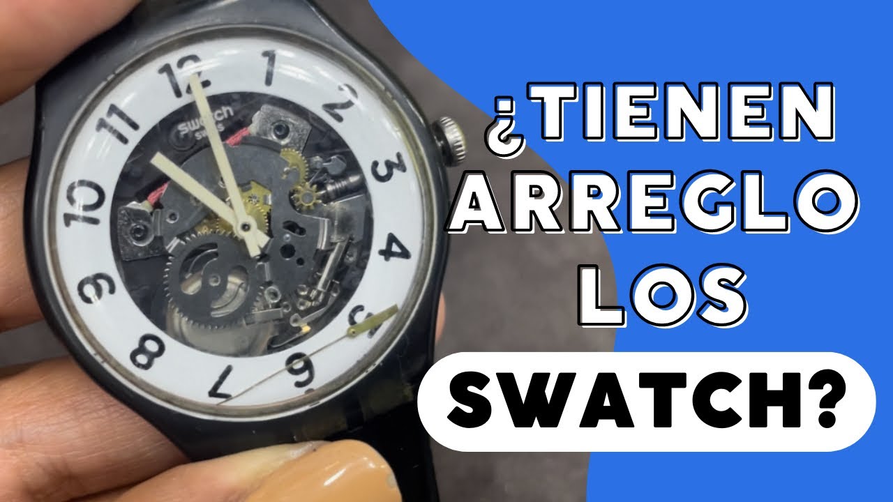 Se pueden reparar los relojes Swatch? - YouTube