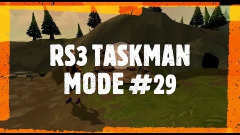 RS3 Journey Of Taskman Micks #29 (Runescape Taskman Mode)