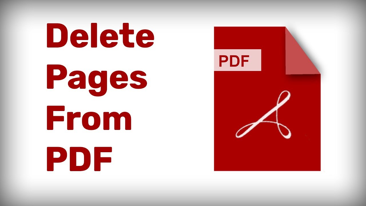 Delete pages. Pages to pdf.