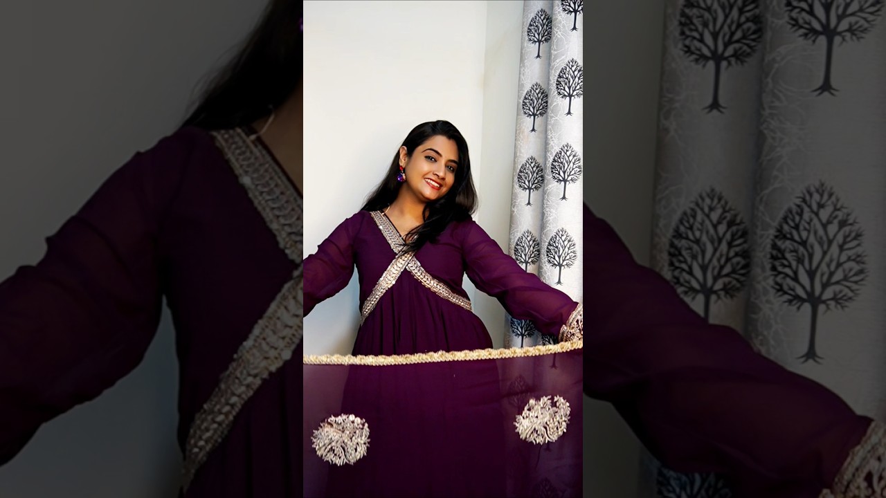 Myntra वरील सुंदर Purple color Ethnic wear कलेक्शन 👌💜 