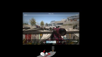 Half dead From Cross map Throwing Knives... Then there was ONE #shorts