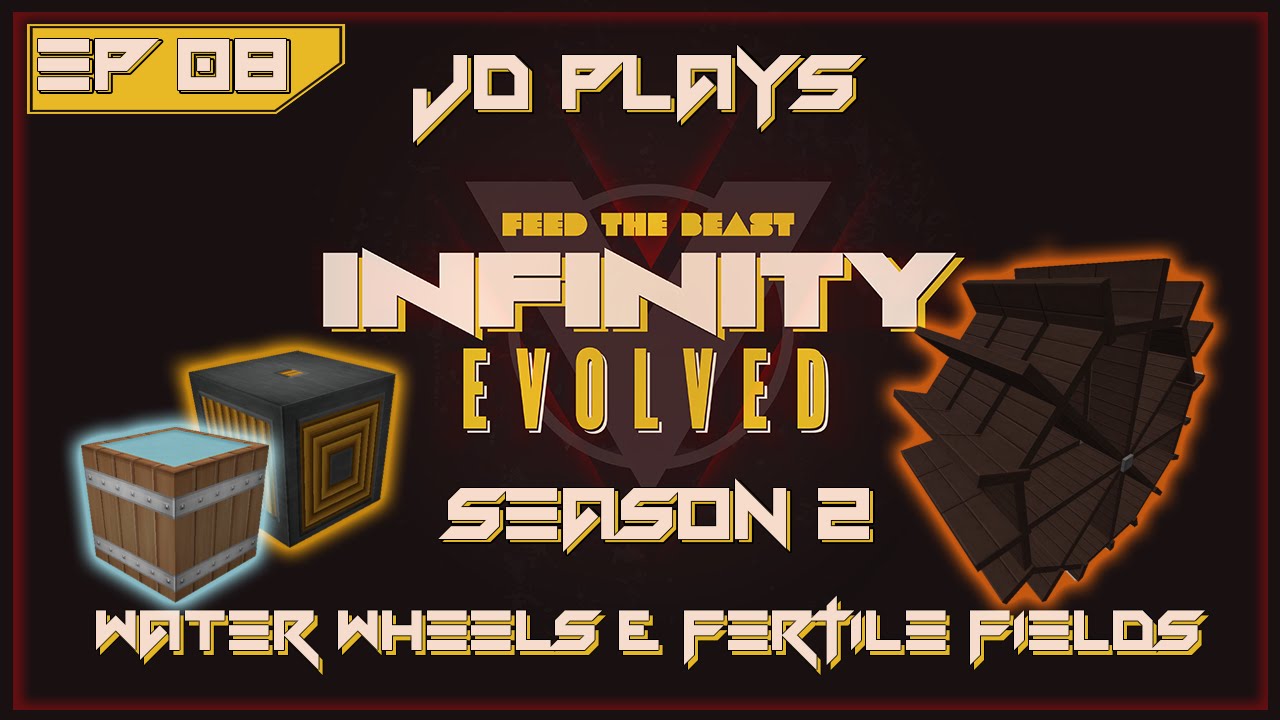 Water Wheels & Fertile Fields - FTB Infinity Evolved Expert Let's Play ...