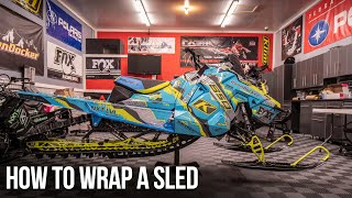 How to Wrap Your Snowmobile
