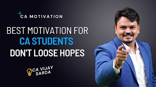 🔥 Motivation By Vijay Sarda Sir 🔥 CA Motivation 🔥 motivation for ca students ❤️‍🔥