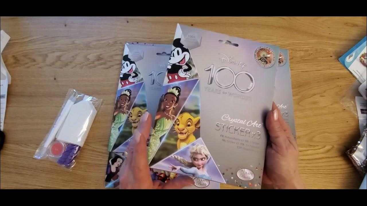 disney 100 crystal art sticker book #disney100 #diamondpainting #cryst