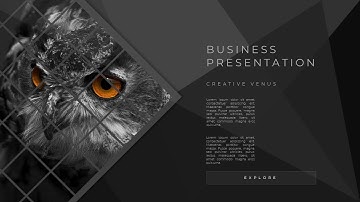 Super Beautiful Dark PowerPoint Presentation Slide Design for Your Business