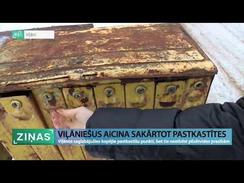 Video: Kurš ir atbildīgs par salauztām pastkastēm?