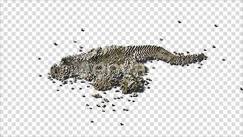 Lego Trex Destruction | Motion Graphics - Envato elements