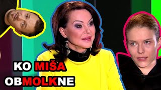 Ko Miša obmolkne