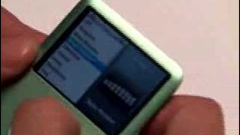 New iPod nano (with video) Interface (4:3), from iLounge.com