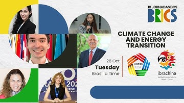 Climate Change and Energy Transition - IX BRICS Conference at the University of São Paulo (USP)