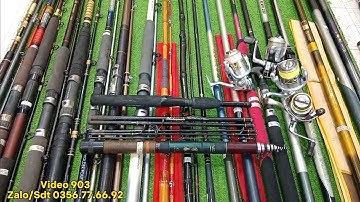 Video 903 : Cần Câu Đặc Ráp Khúc Hãng Daiwa - Cần Cần Tay 9m Limited | Đồ Câu Nhật Thành Công