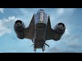 Razor crest ship realistic landing vfx cinema 4d redshift after effects