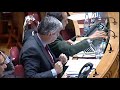 Ministro das Finanças na Apresentação do Orçamento para 2019