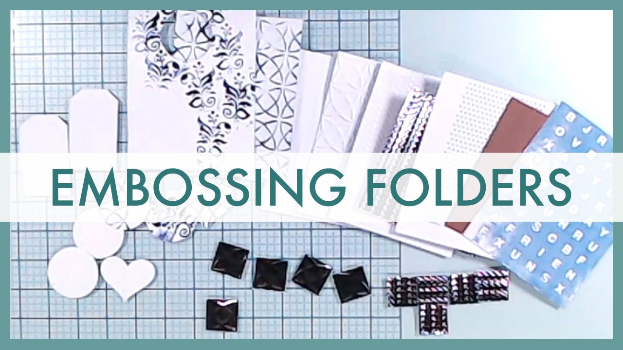 What can you do with embossing folders? YouTube