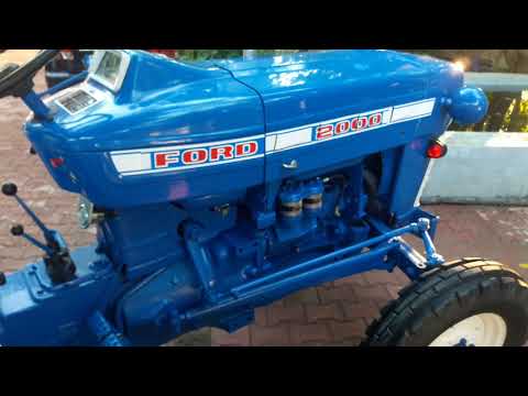 Video: Ford 2000 traktör kaç beygir gücüdür?