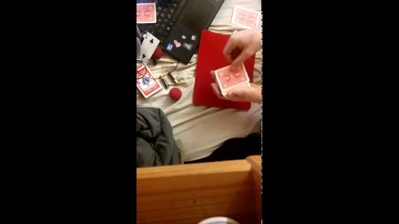 KC burned card reveal demonstration