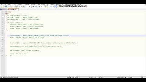 pdo fonksiyonları(query,exec,prepare,execute)