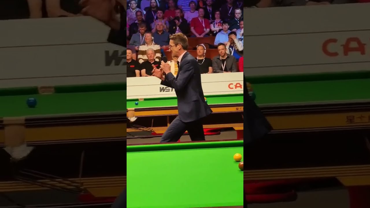 David Gilbert Walk On 2023 Cazoo World Snooker Championship #shorts #snooker 