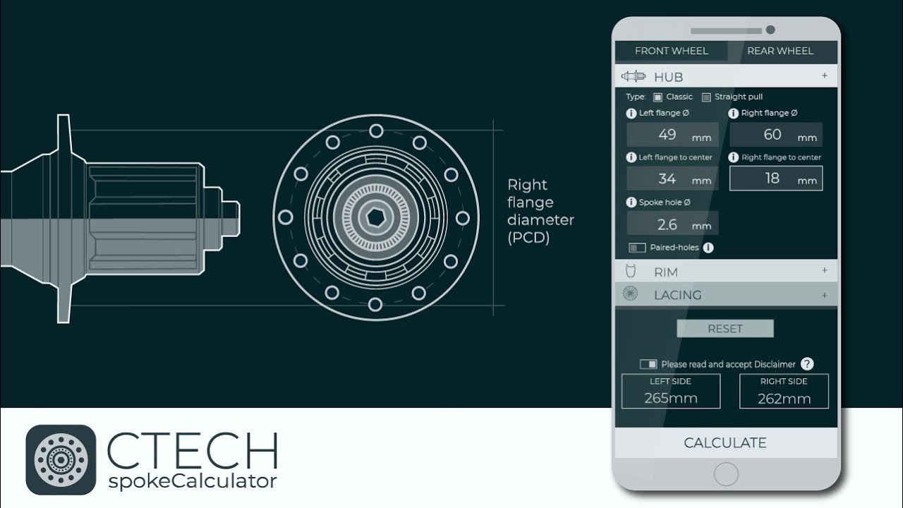 SpokeCalc The new Spoke calculator YouTube
