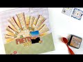 PEARTREE CUTFILES PEARSCRIPTION PROCESS VIDEO | SUNSET SCRAPBOOKING LAYOUT | REBECCA BEE