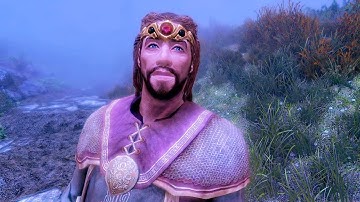 High King Torygg in Sovngarde. Skyrim Anniversary Edition