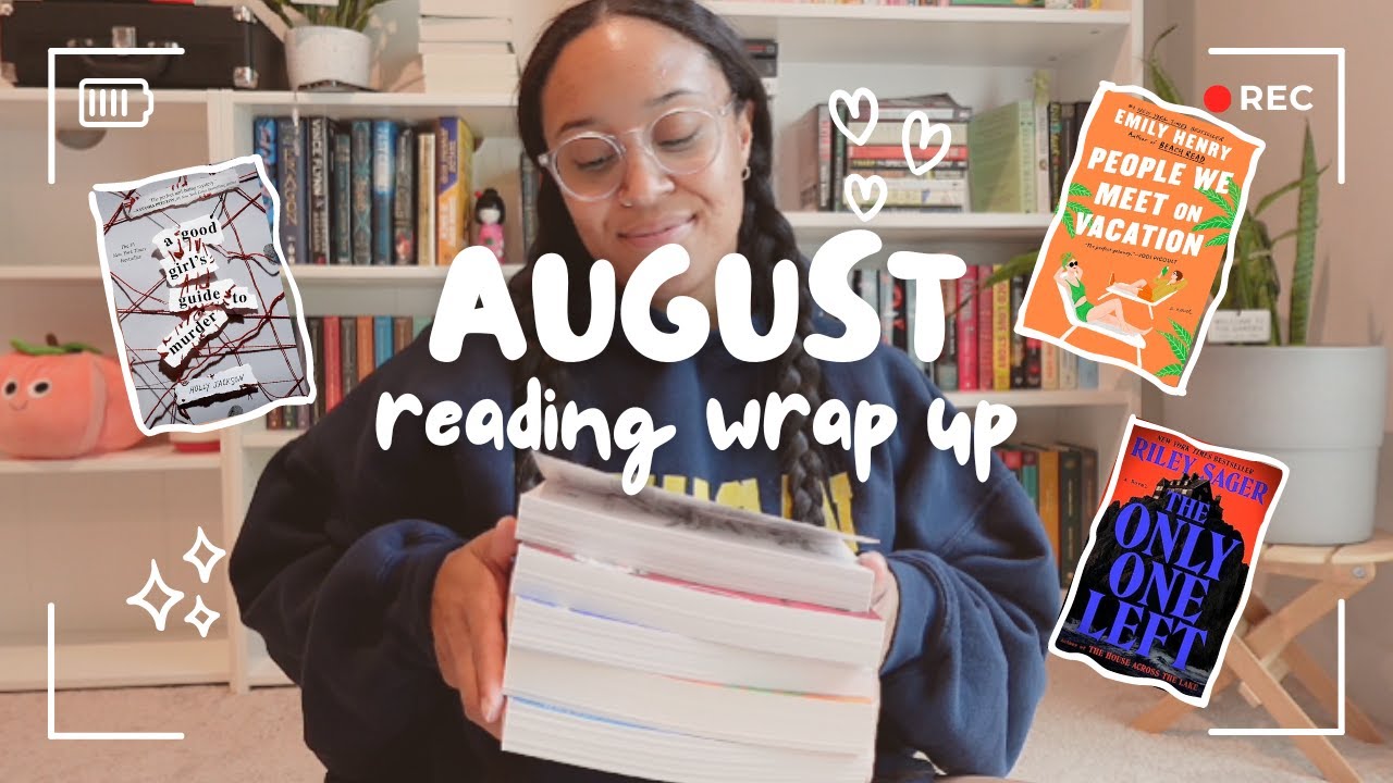 august reading wrap up 📚 - YouTube