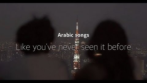 Best song love | Arabic | My soul is yours اسجل روحي (Lyrics) Slowed