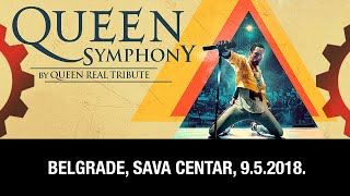 QUEEN REAL TRIBUTE SYMPHONY - LIVE - Belgrade, at Sava Centar, 9.5.2018.