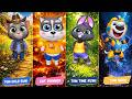 TalkingTom Runner Game is BEST? 🏆|Cat Runner🆚Gold Run🆚Time rush🆚Hero Dash| |Mash 3d fun | Who wins?