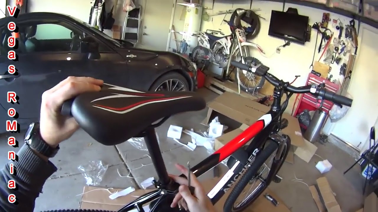 ANCHEER Electric Bicycle Super easy Assembly and first RIDE AKA Eshion