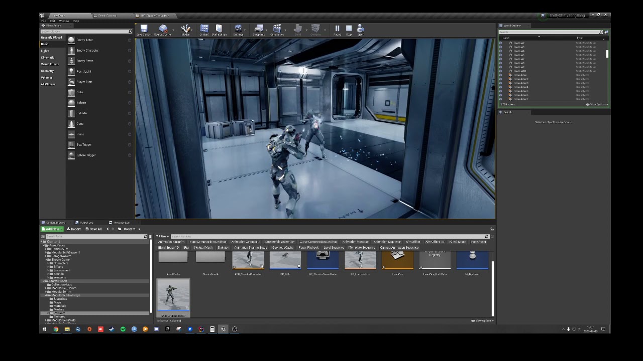 IsDead function implemented on Character and tied to animation now that ...