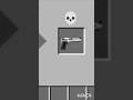 Crafting desert eagle in minecraft #minecraft #viralshort