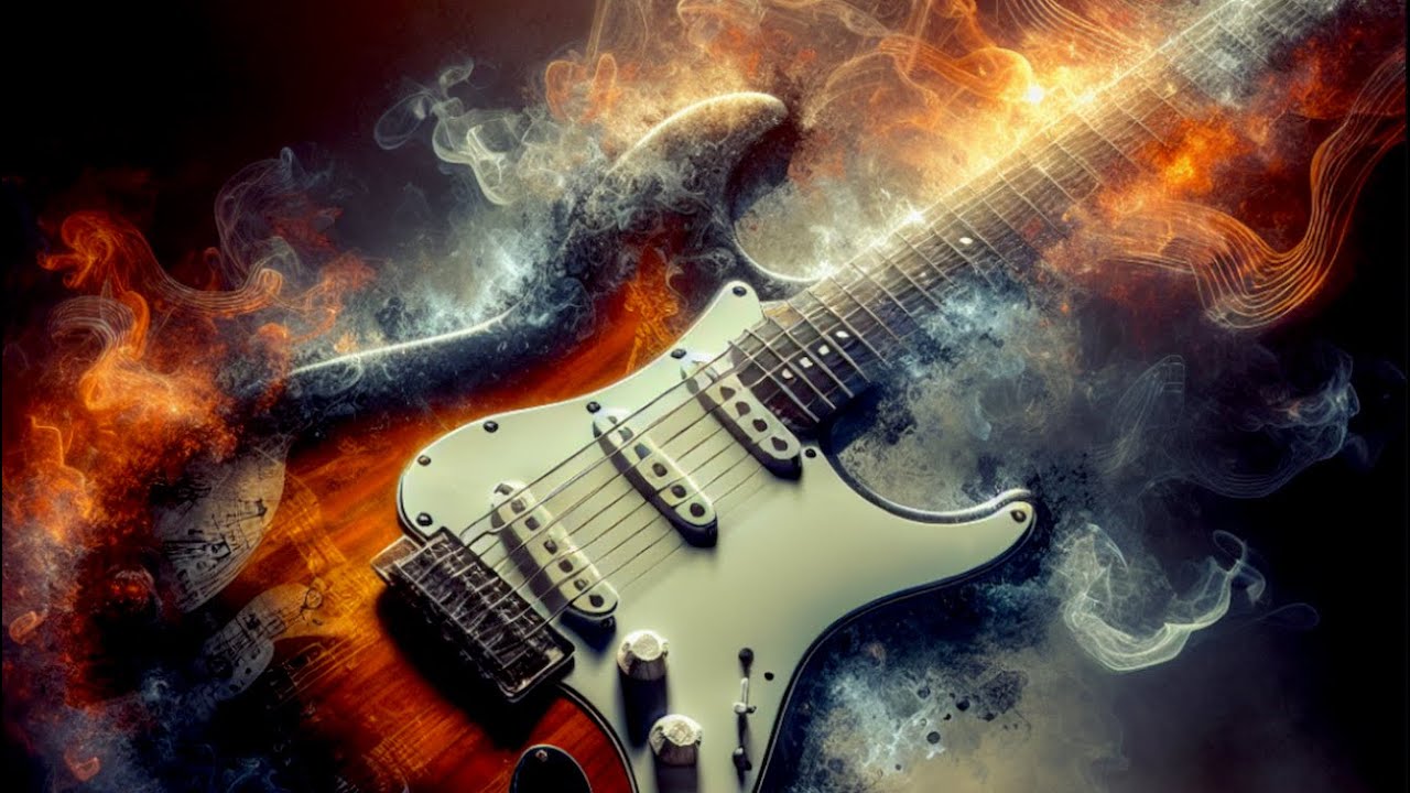 Dark Trip Hop Blues Guitar Backing Track - C Minor