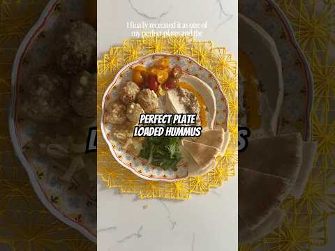 Perfect Plate: Loaded Hummus