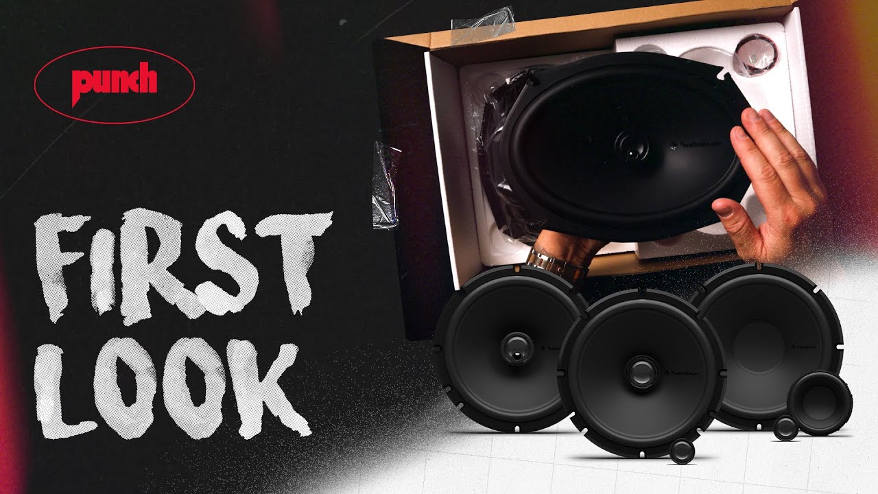 Punch P1 6.0” 3-Way Coaxial Speaker | Rockford Fosgate ®