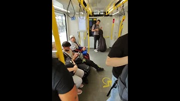 Riding Berlin metro U bahn from Warschauerstrasse U1