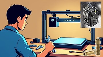Replacing Clogged Nozzle on Creality Ender 3V3 KE Printer